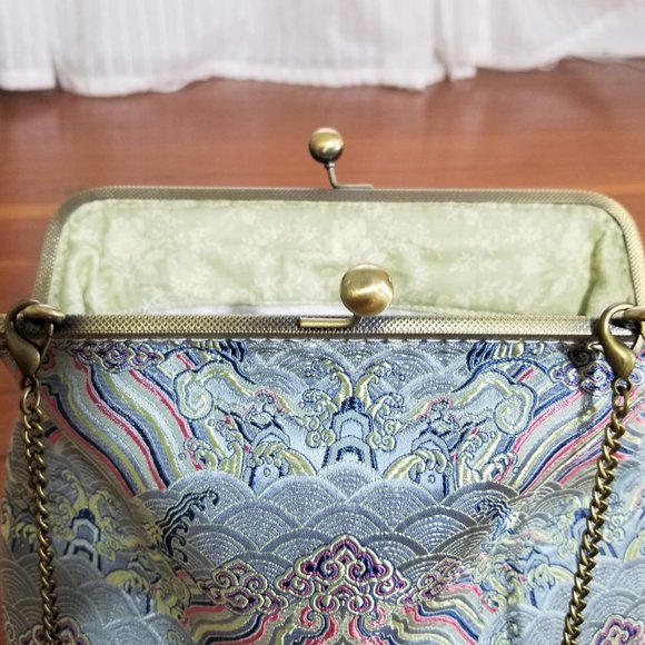 Gorgeous Blue Clutch/Mini Purse - Picture 4 of 8